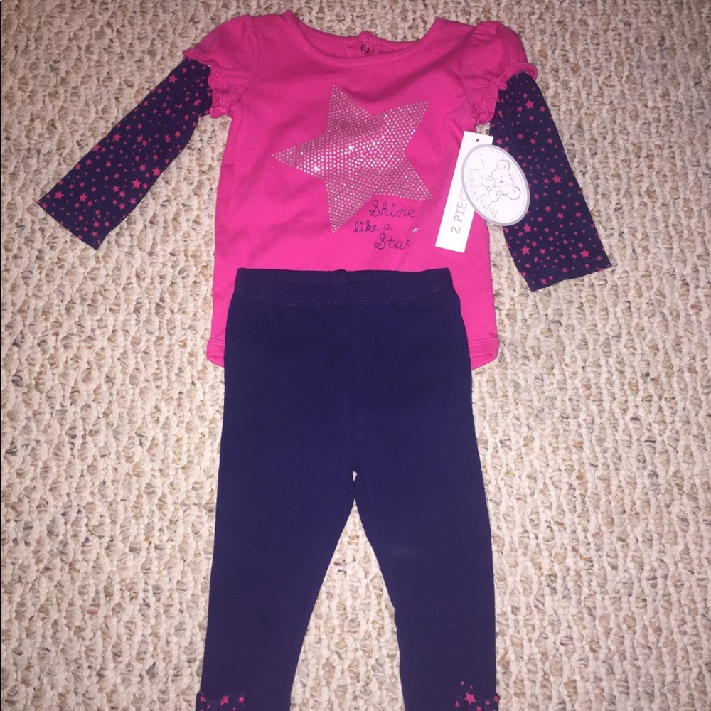 2 piece baby girl outfit